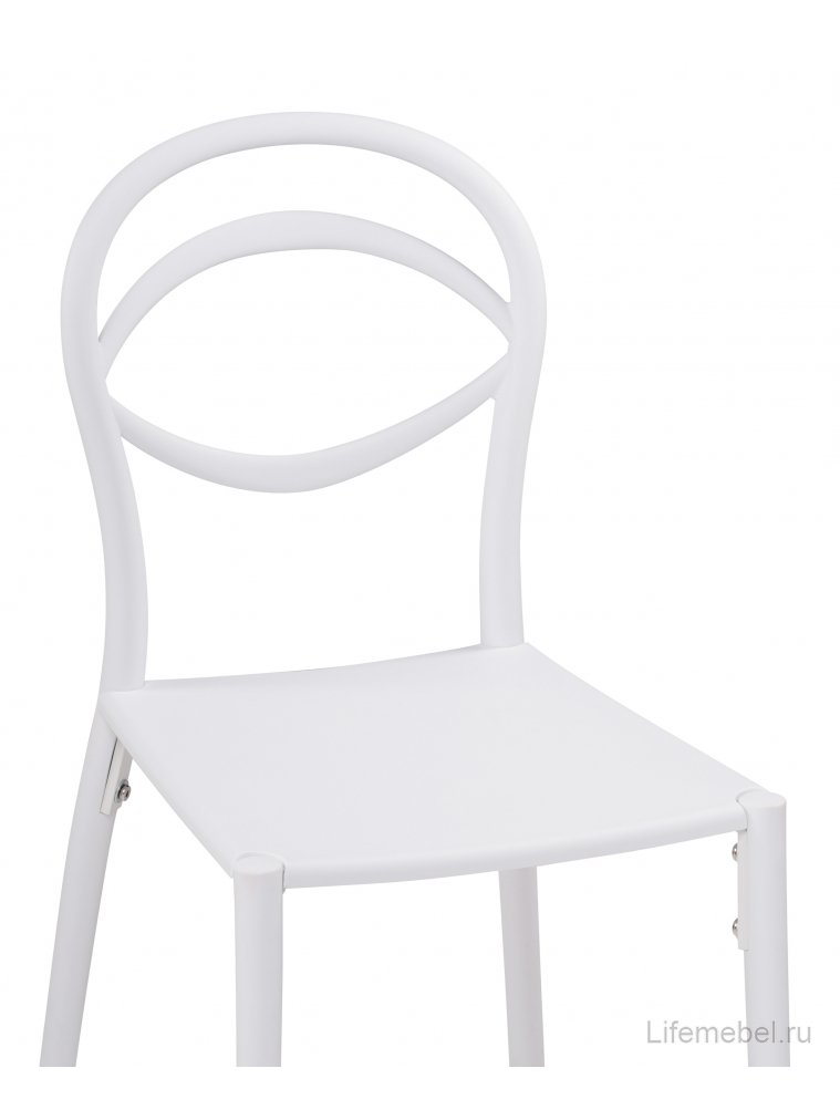 Пластиковый стул Simple white