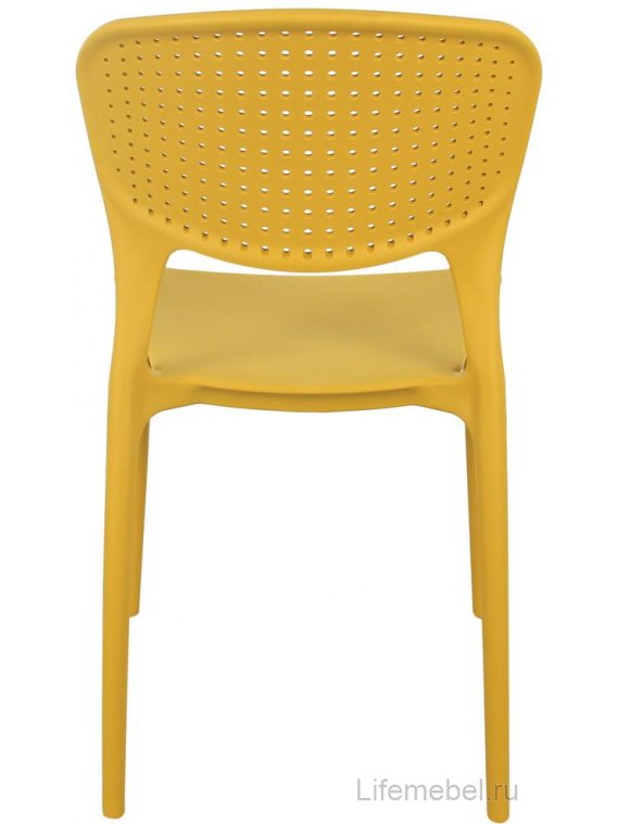 Пластиковый стул Spot горчичный