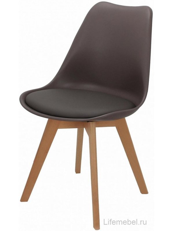 Пластиковый стул Eames Bon латте