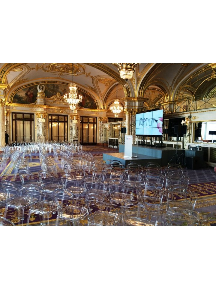 Пластиковый стул Titi прозрачный