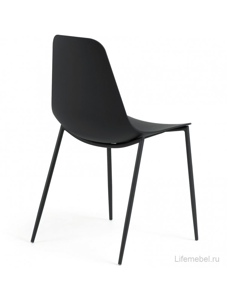 Стул на металлокаркасе Wassu черный