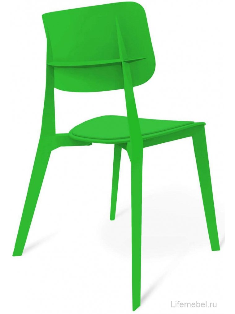 Пластиковый стул Dario green