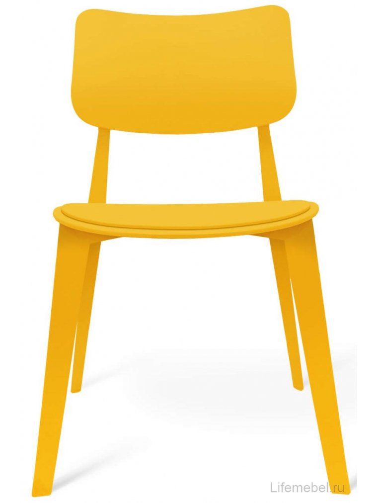 Пластиковый стул Dario yellow