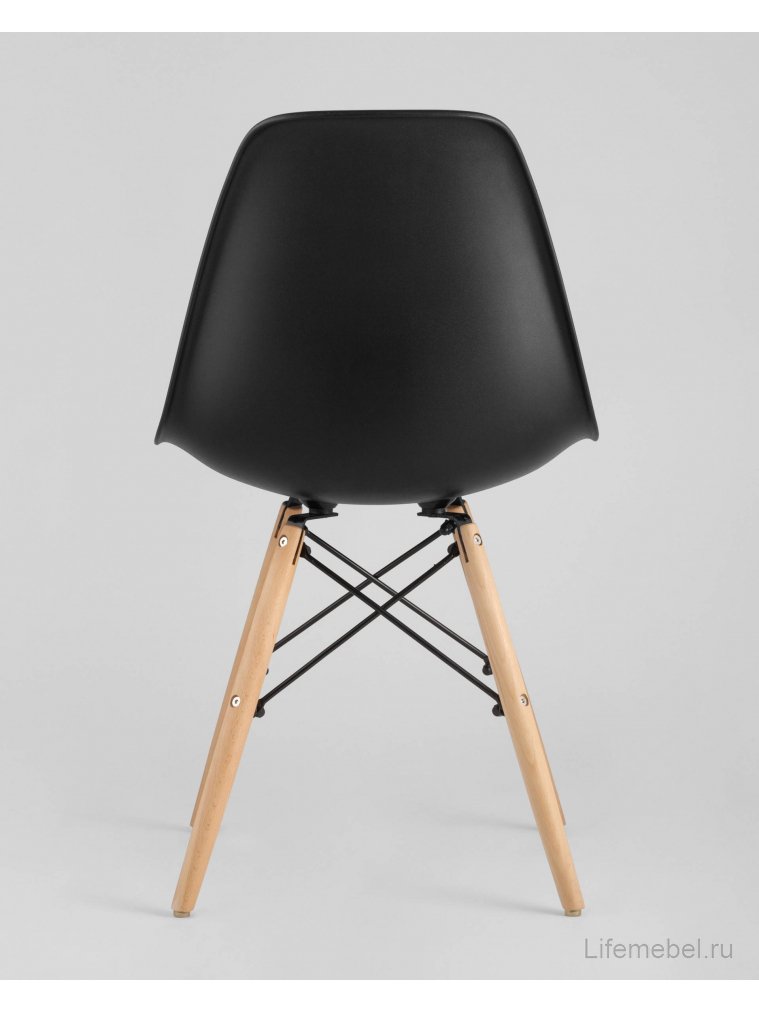 Стул Hames черный / деревянный