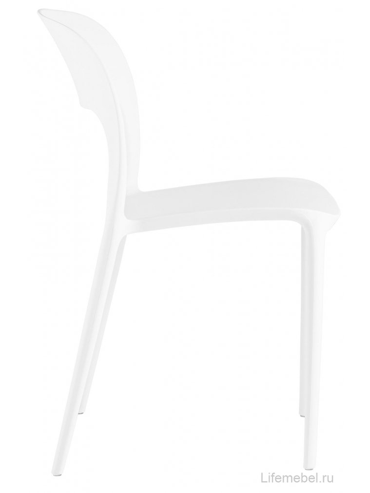 Пластиковый стул Ганс белый