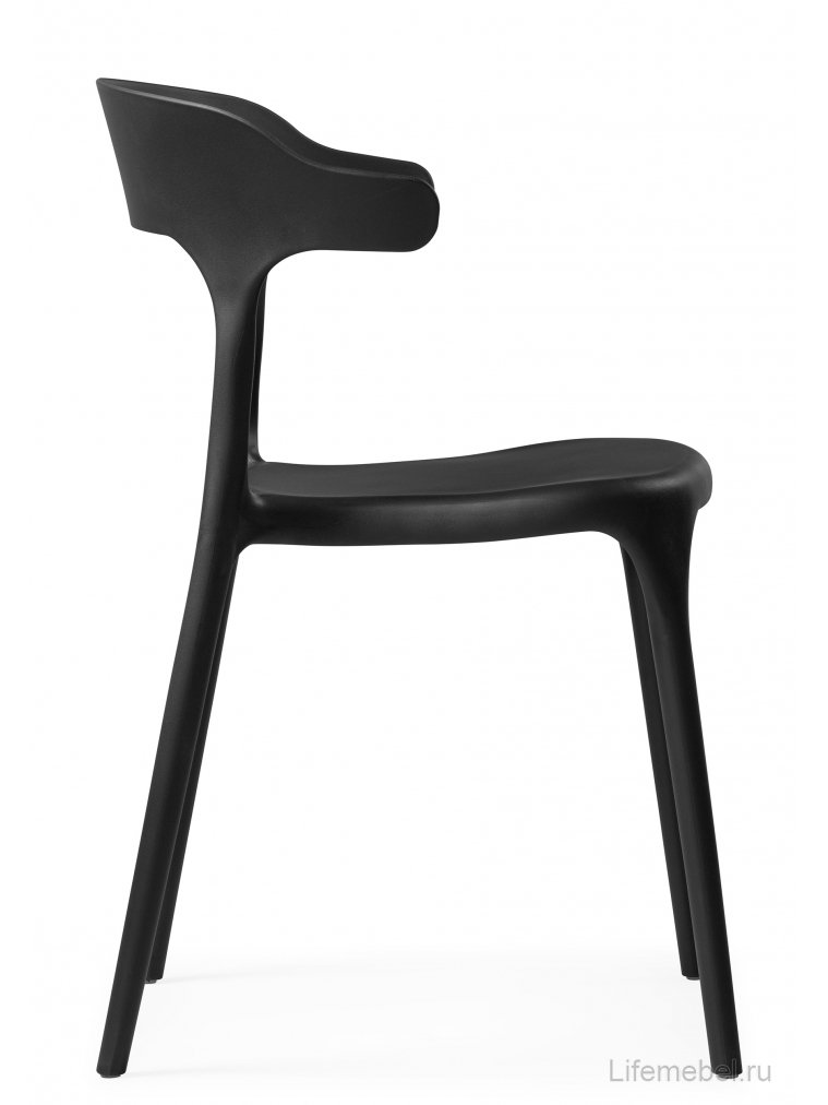 Пластиковый стул Vite black