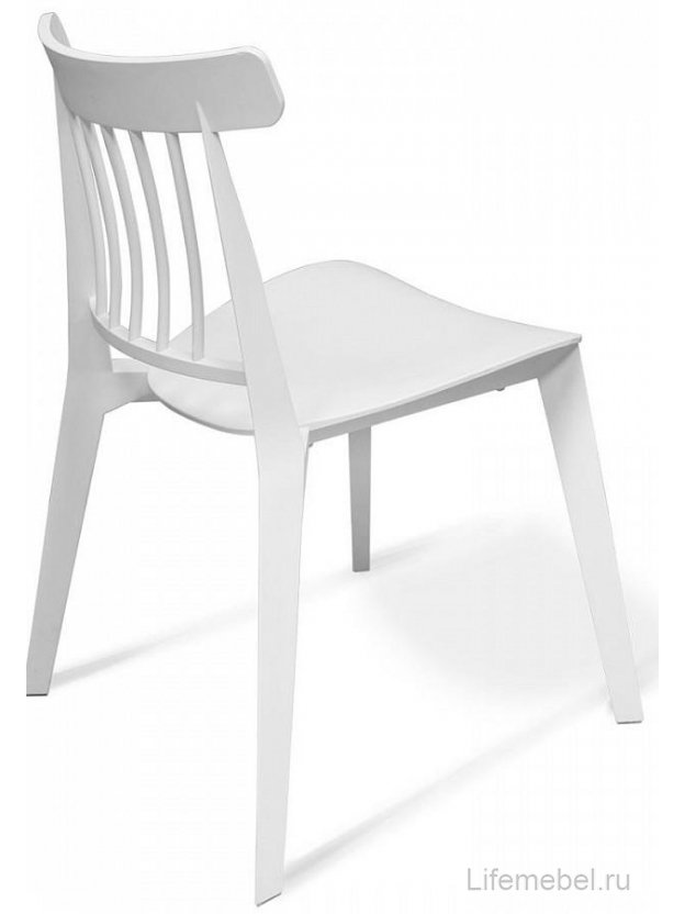 Пластиковый стул Paolo white