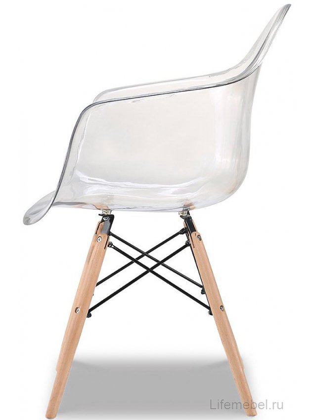 Стул пластиковый PW082PC прозрачный