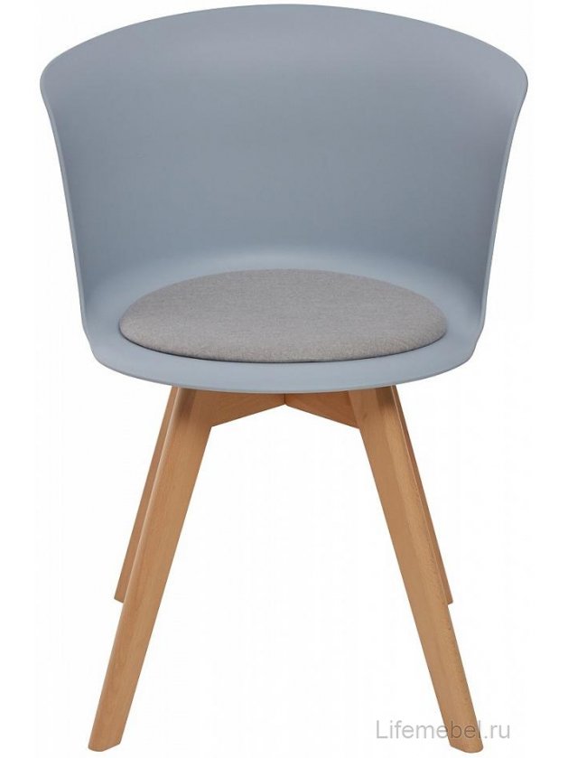 Стул пластиковый Tulip light blue