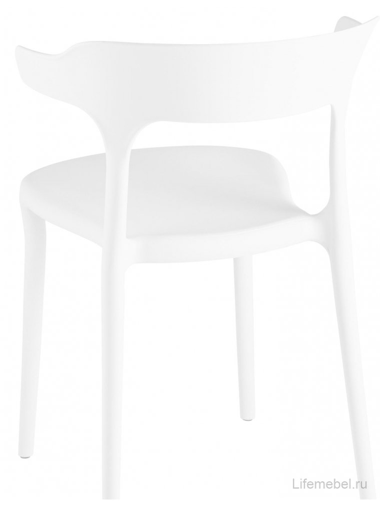 Пластиковый стул Салли белый