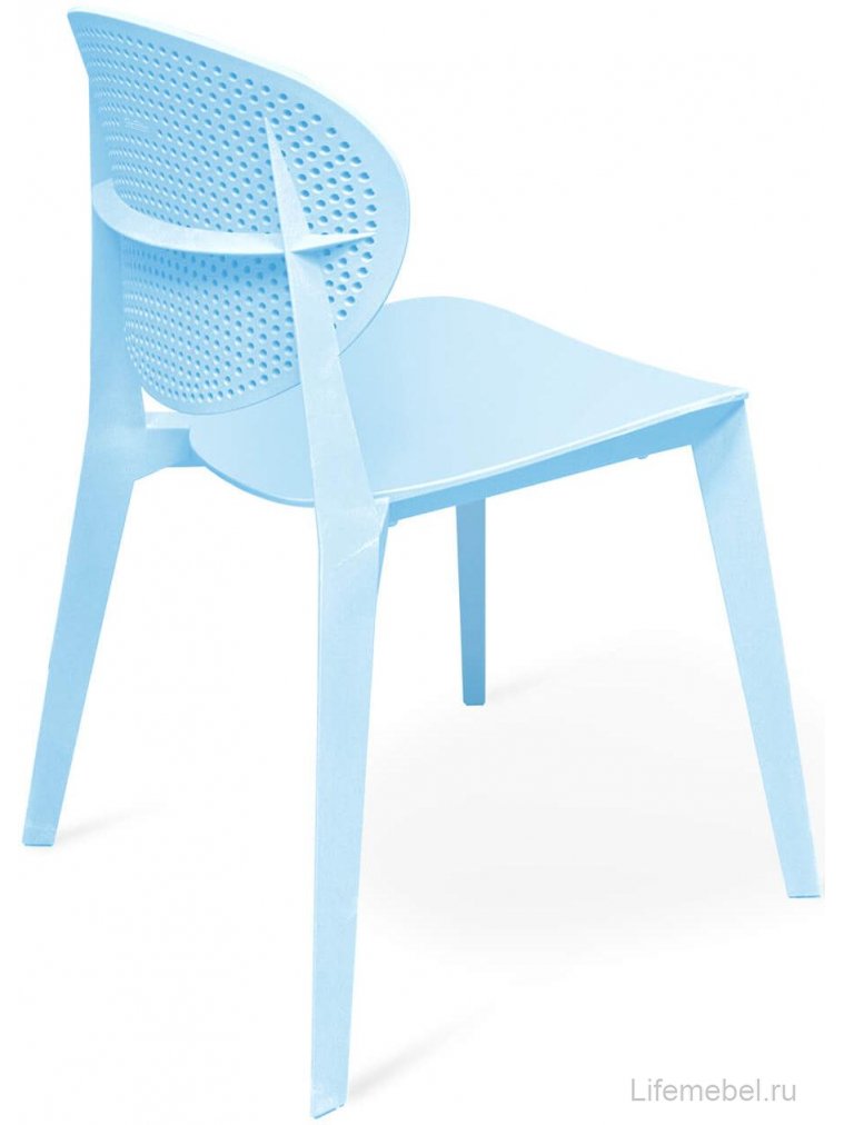 Пластиковый стул Sheffilton SHT-S111 пастельно-голубой