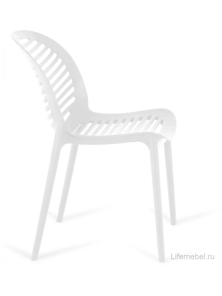 Пластиковый стул Spike белый