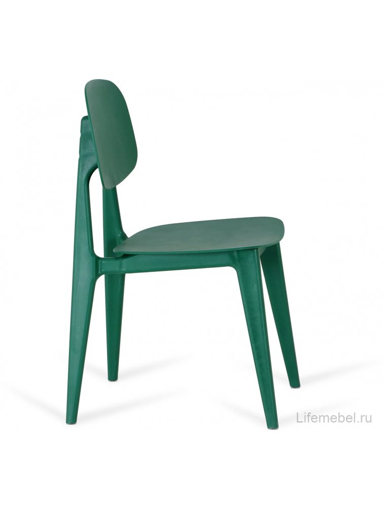 Пластиковый стул Fresco зеленый