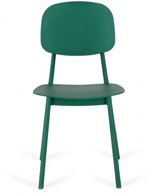 Пластиковый стул Fresco зеленый