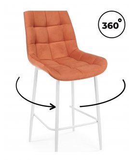 Барный стул Челси светло-серый (zd 960) / черный