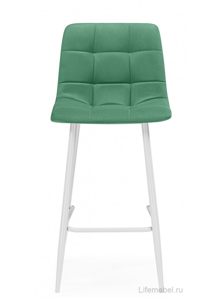 Полубарный стул Чилли Мини фисташковый (zd 651) / белый