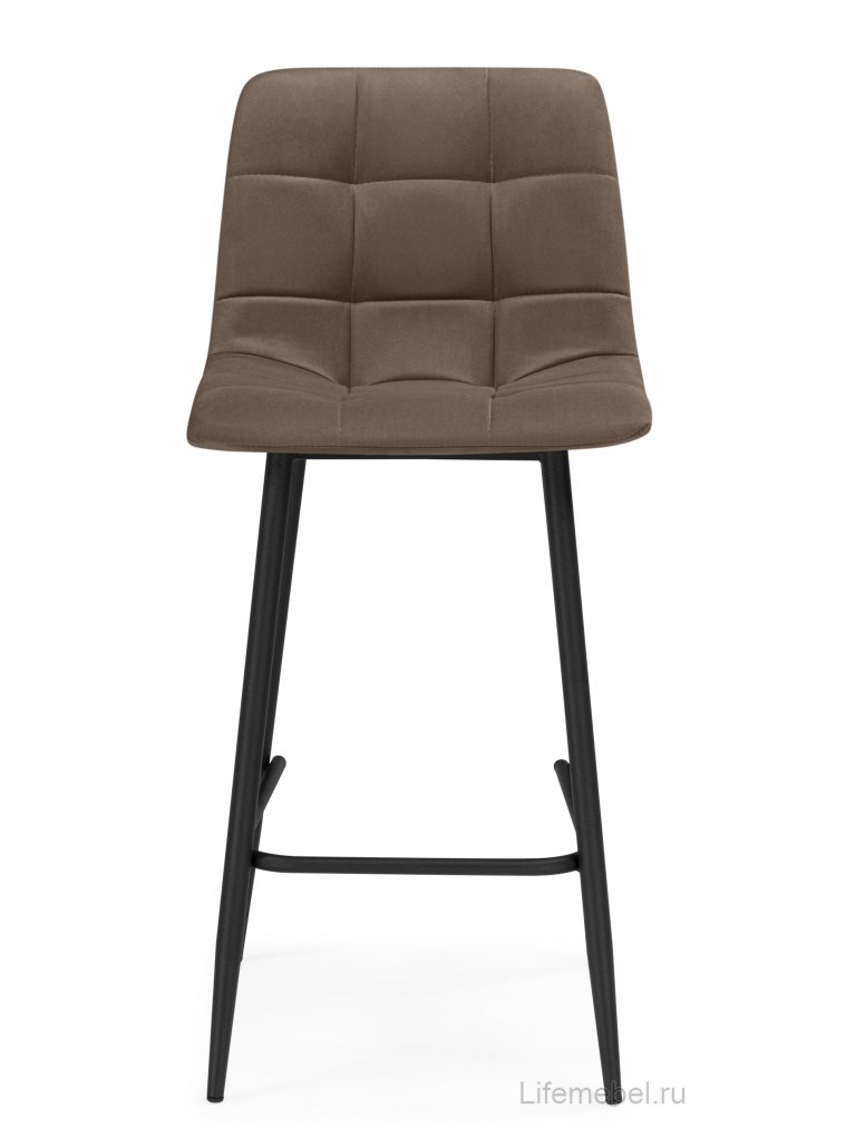 Полубарный стул Чилли Мини коричневый (zd 233) / черный