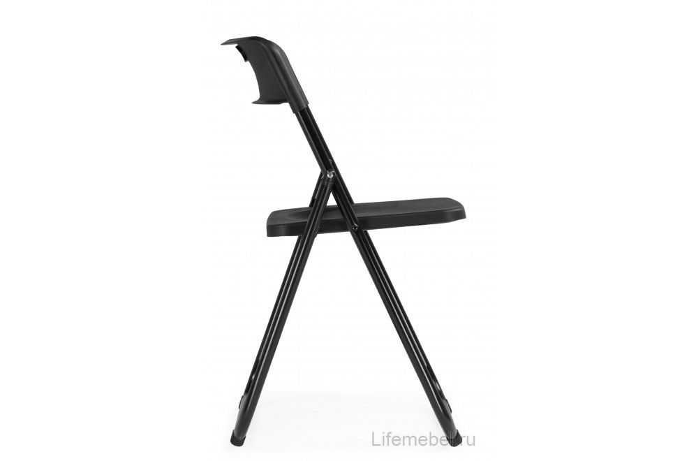 Стул складной Кайден пластик черный