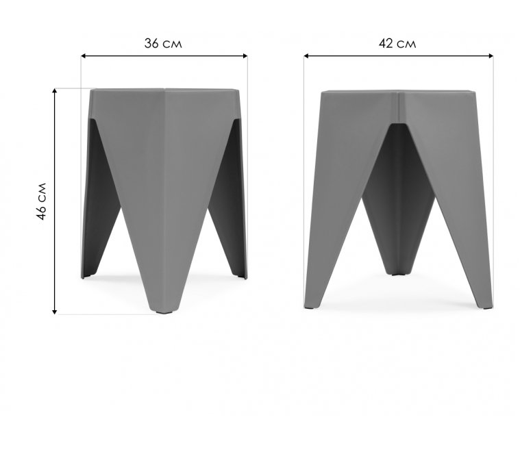 Табурет Korner white