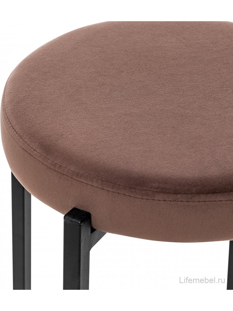 Табурет Авис ultra chocolate шоколад / черный