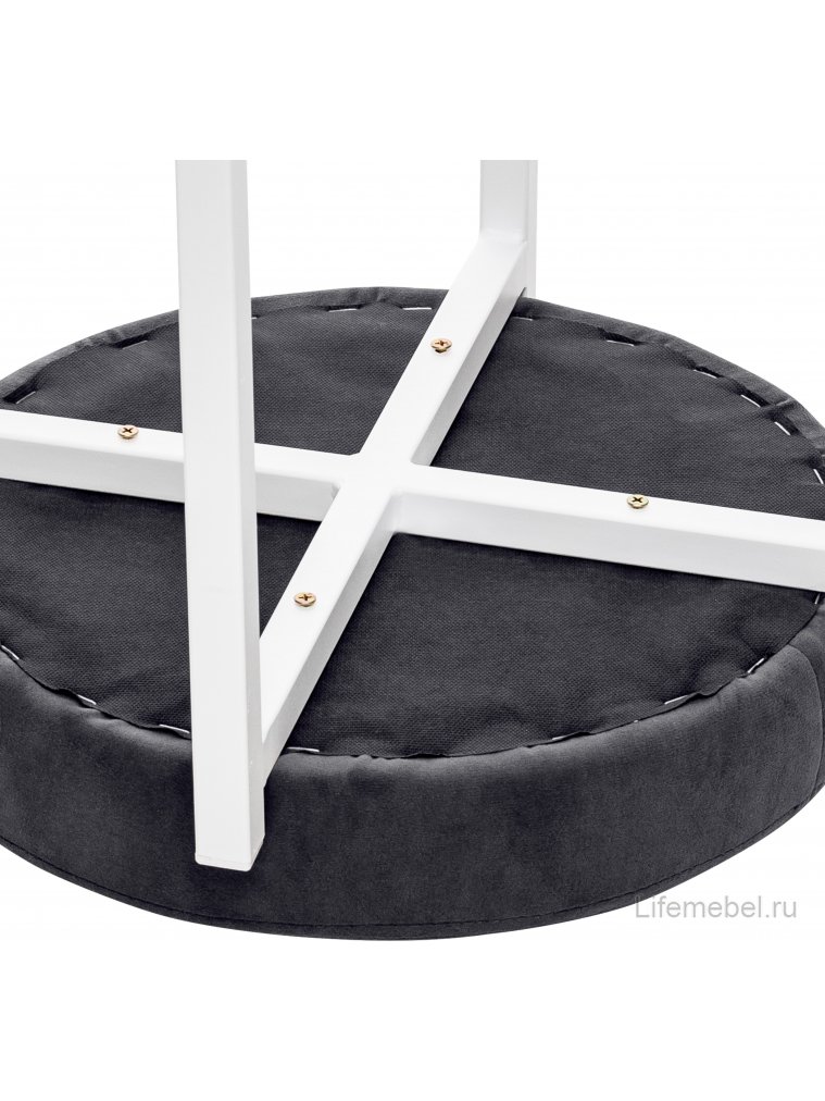 Табурет Авис ultra grafit графит / белый