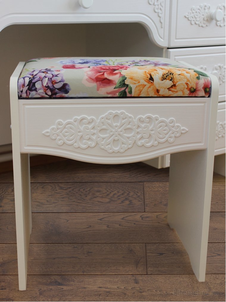 Табурет Ассоль АС-21 белое дерево