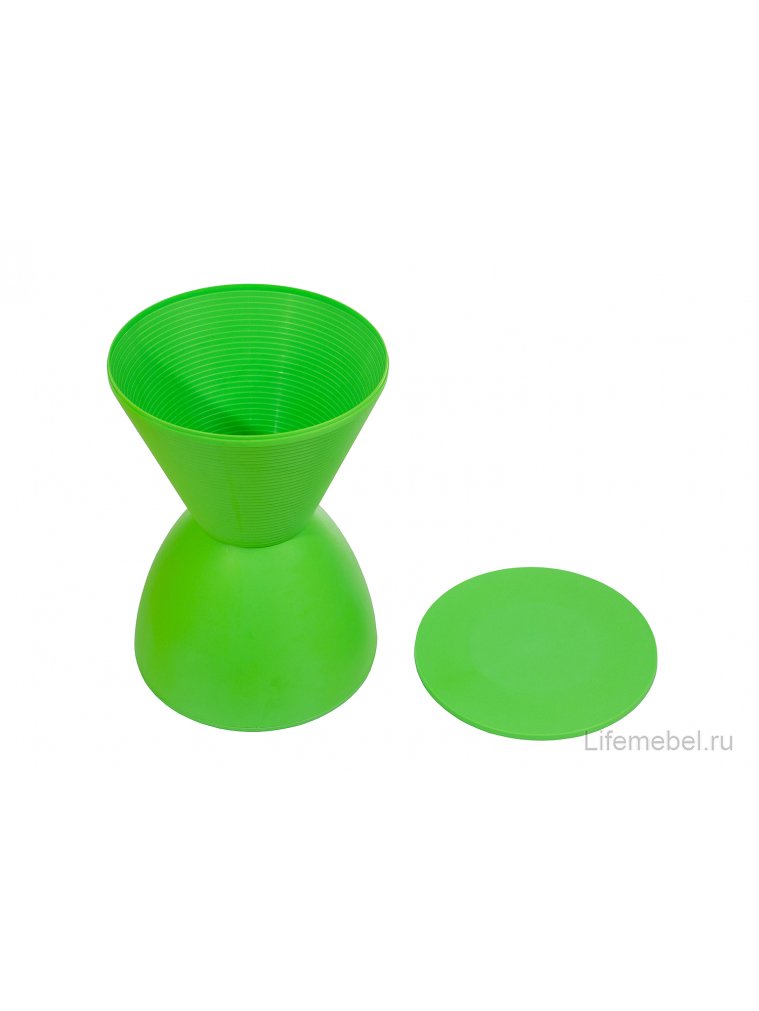 Табурет Button зеленый