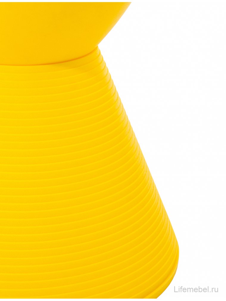 Табурет Button желтый