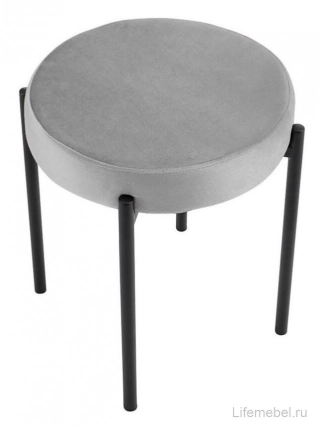 Табурет DikLine B22 grey / черный