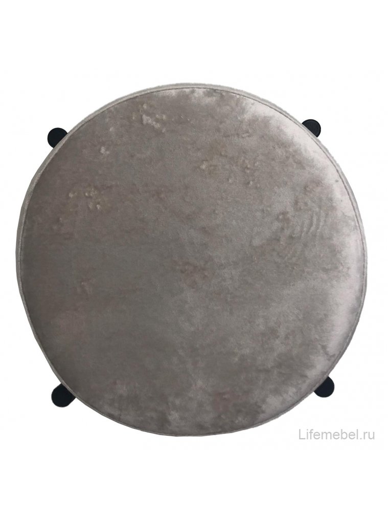 Табурет DikLine M02 бежевый / черный