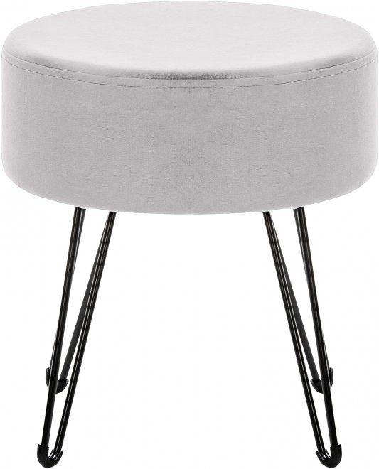 Табурет Кома светло-серый