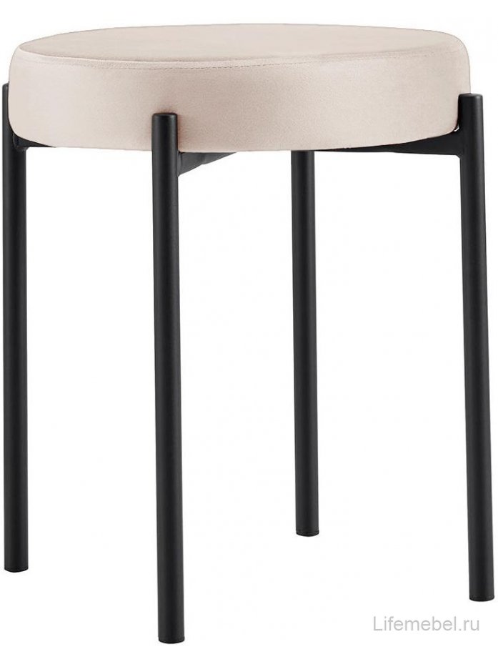 Табурет M DikLine B03 бежевый / черный