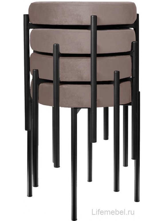 Табурет M DikLine B5 латте / черный