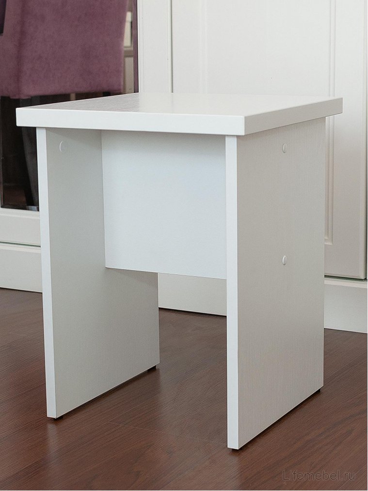 Табурет Т-03 белый структурный