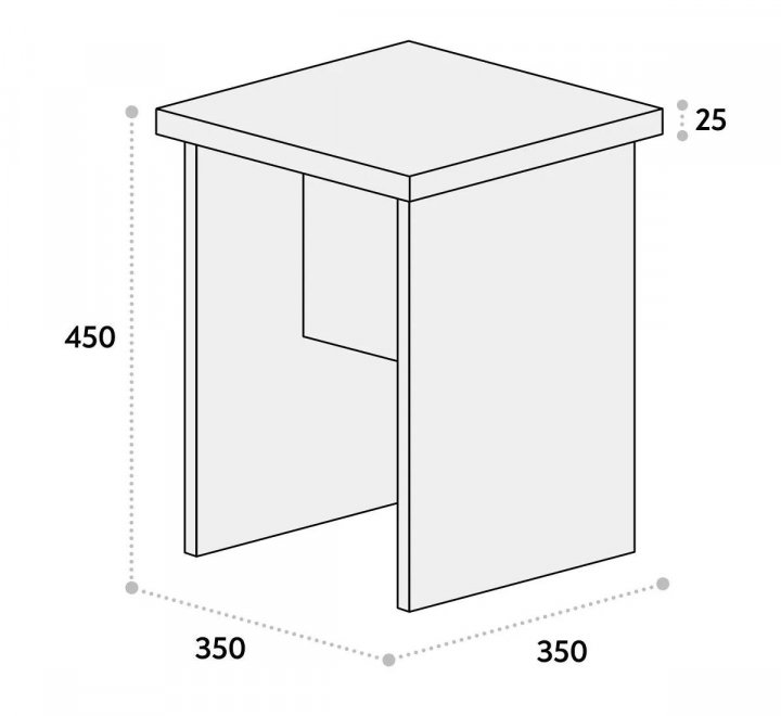 Табурет Т-03 венге подлинный