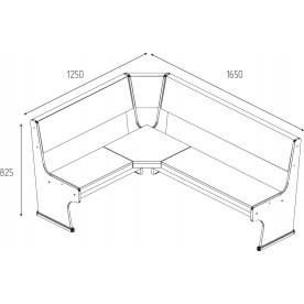Кухонный уголок Амиго МФ-104.001 дуб девон