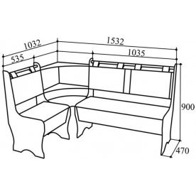 Кухонный уголок КУ-40
