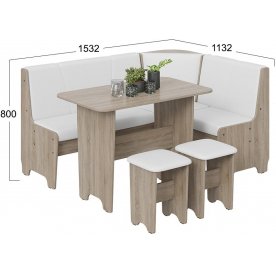 Кухонный уголок Техас Исполнение 1