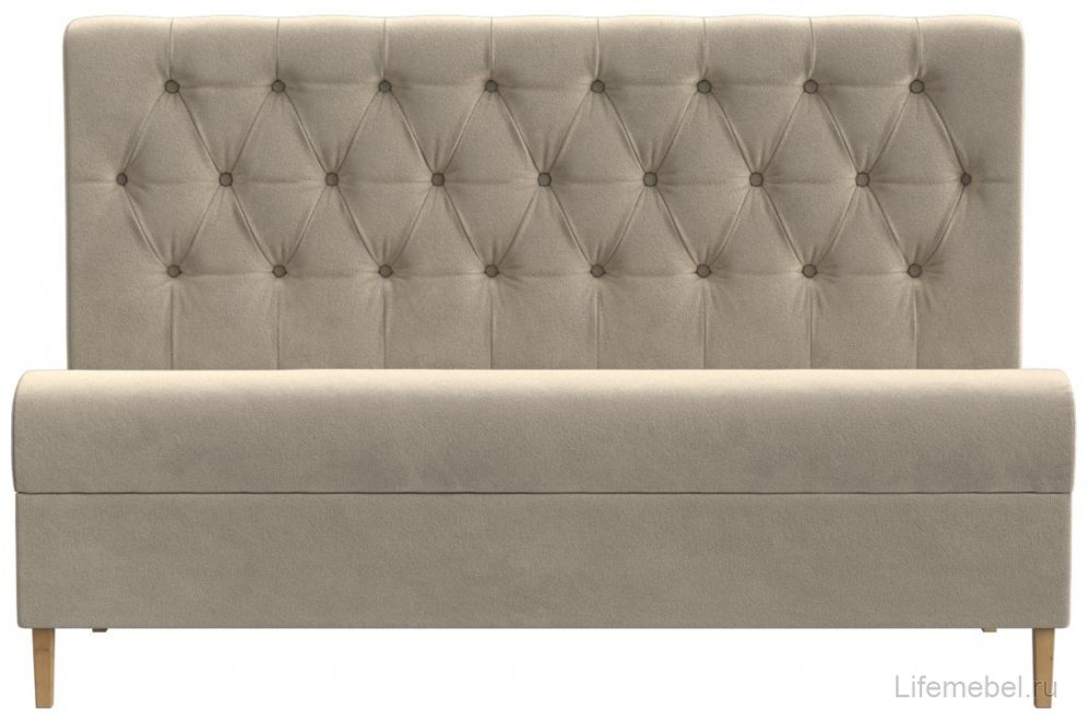 Кухонный диван Бремен микровельвет бежевый