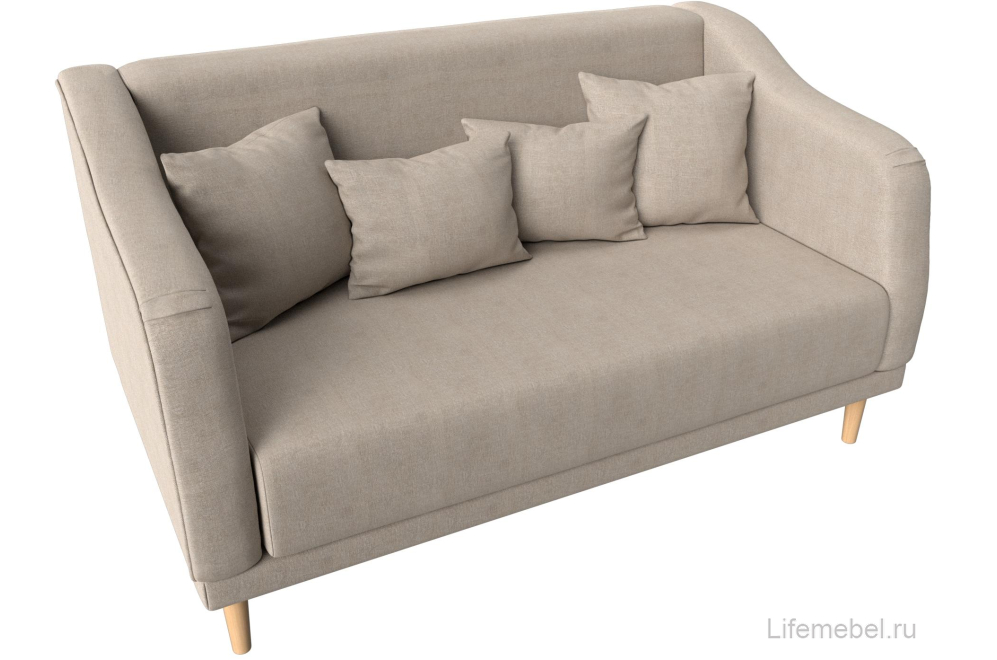 Кухонный диван Киото бежевая рогожка