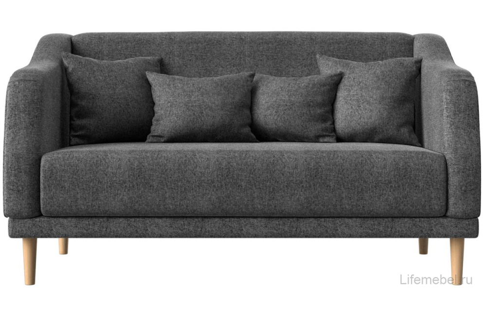 Кухонный диван Киото серая рогожка