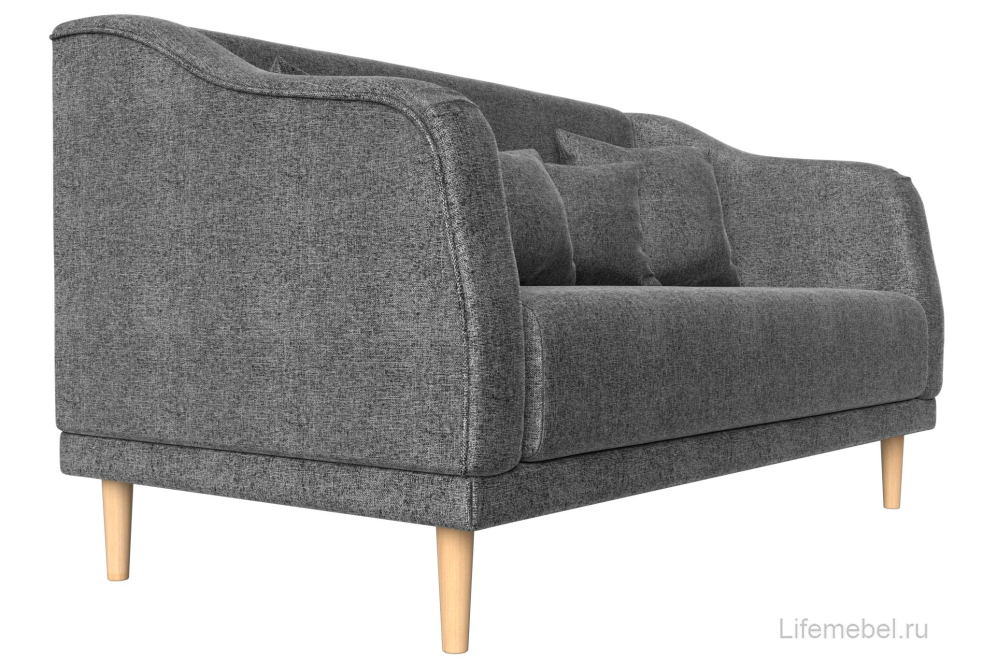 Кухонный диван Киото серая рогожка