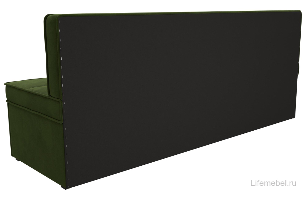 Кухонный диван Техас зеленый микровельвет