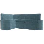 бирюзовый велюр