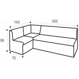 Кухонный уголок Модерн 1
