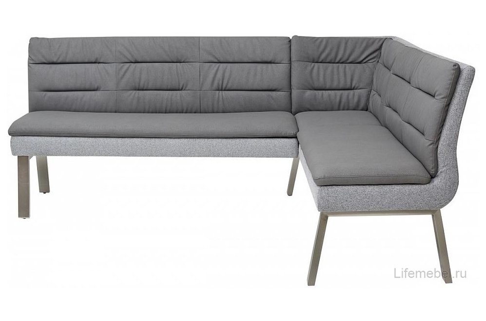 Скамья угловая Malian grey