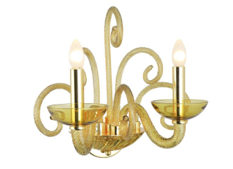 Бра Crystal Lux Aelita AP2 Gold