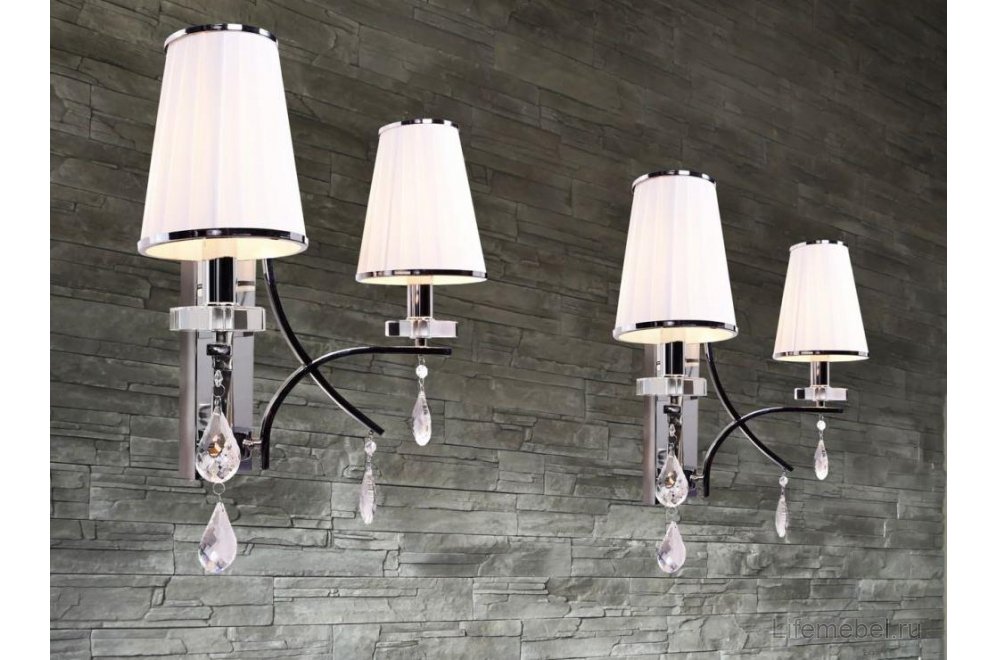 Бра Glamour LDW 66247-2 WT