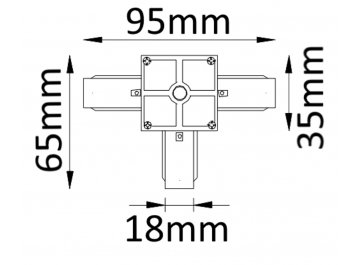 Коннектор CLT 0.211 03 BL
