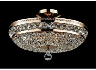 Люстра на штанге Diamant 4 P700-PT45-G